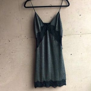 Topshop lacy slip dress